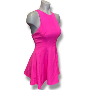 Wom ANGL Dress Size S Hot Pink
